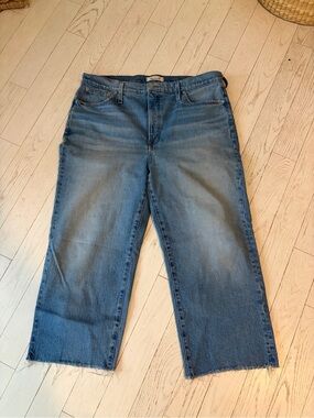 Madewell Wide Leg Crop Jean